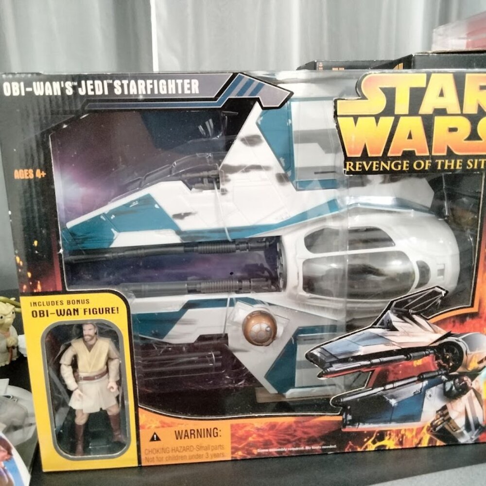 Star Wars Revenge Of The Sith Obi-Wan's Jedi Starfighter blue